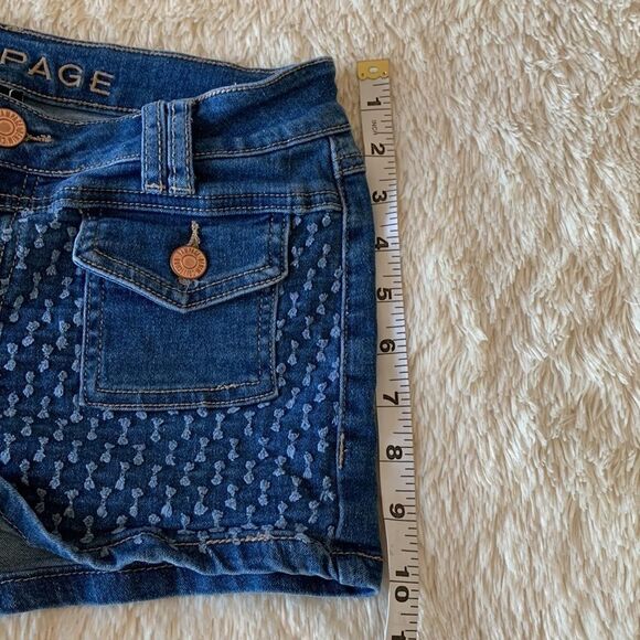 Rampage Sofie Mid-rise shorts size 7 - Picture 13 of 16